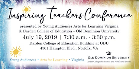 YAV & ODU Inspiring Teachers Conference 2019 primary image
