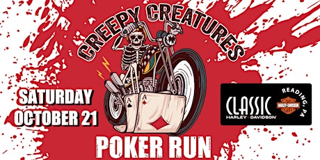 Classic's Creepy Creatures Poker Run primary image