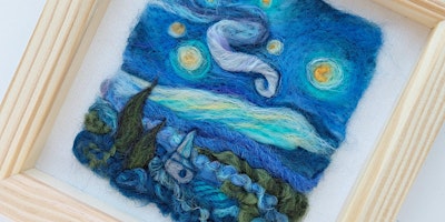 A Starry Night in Needle Felting primary image