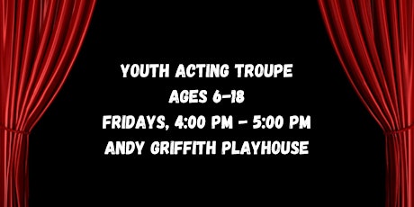 Image principale de Youth Acting Troupe Spring 2024