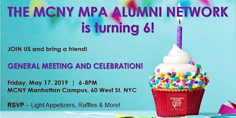 MCNY MPA Alumni Network 6th Celebration primary image
