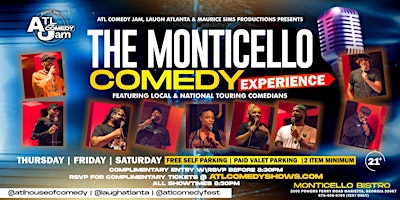 Image principale de The Monticello Comedy Experience