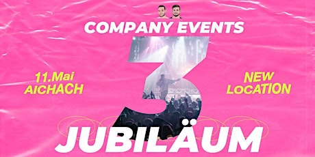 Jubiläum 3 Jahre - Company Events