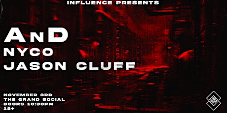 Influence Presents: AnD X NYCO X Jason Cluff  primärbild