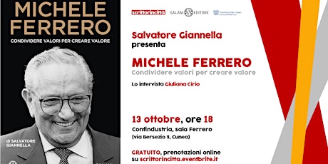 Michele Ferrero. Condividere valori • Incontro con Salvatore Giannella primary image