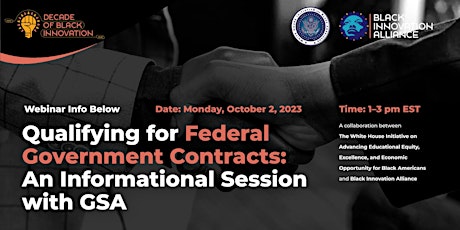 Qualifying for Federal Government Contracts: A Session with GSA primary image