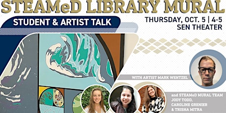 Imagem principal de Murals , Public Art and Libraries : Student and Artist Talk