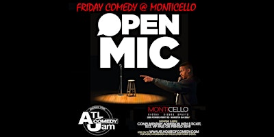 Image principale de Friday Open Mic Comedy in the ATL