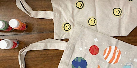 Paint a Tote Bag with us these school holidays!  primärbild