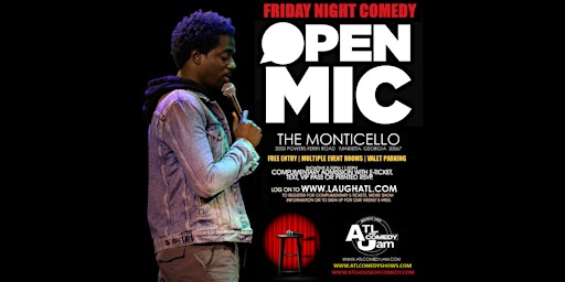 Open Mic Comedy in Marietta GA primary image