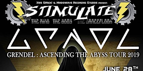 STIMULATE presents Grendel: "Ascending the Abyss" 2019 Tour 6/28 primary image