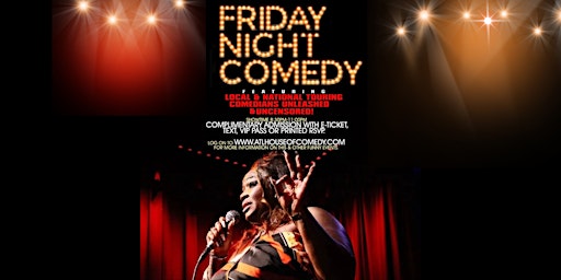 Image principale de Monticello Bistro presents Friday Night Comedy