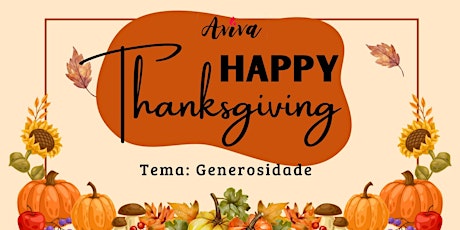 Hauptbild für Almoço de Thanksgiving 2023 - Comunidade Aviva
