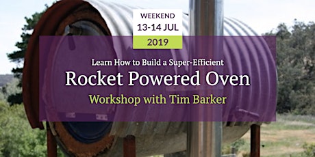Rocket Powered Oven Workshop with Tim Barker primary image