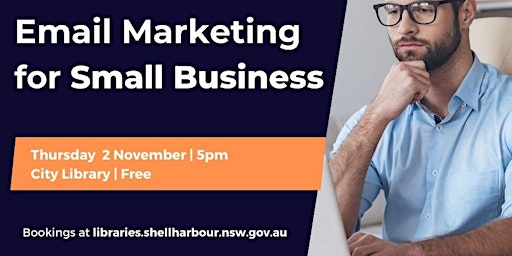 Imagem principal do evento Email Marketing for Small Businesses