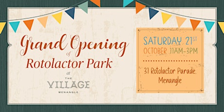 Grand Opening of Rotolactor Park at The Village, Menangle primary image