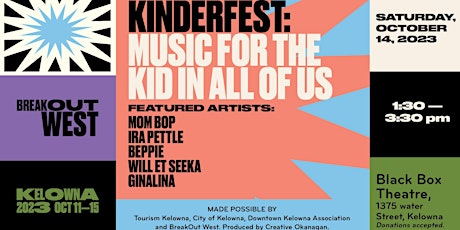 Primaire afbeelding van Kinder Fest: Music for the kid in all of us