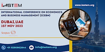 International Conference on Economics and Business Management (ICEBM) primary image