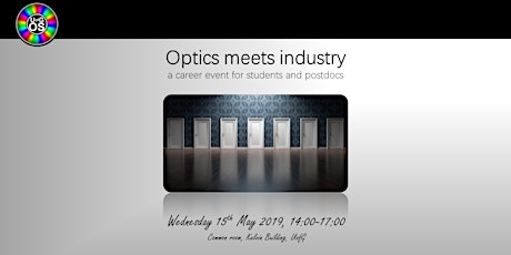 Optics meets industry - a career event  for students and postdocs primary image