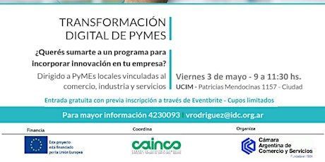 Imagen principal de Transformación digital de Pymes