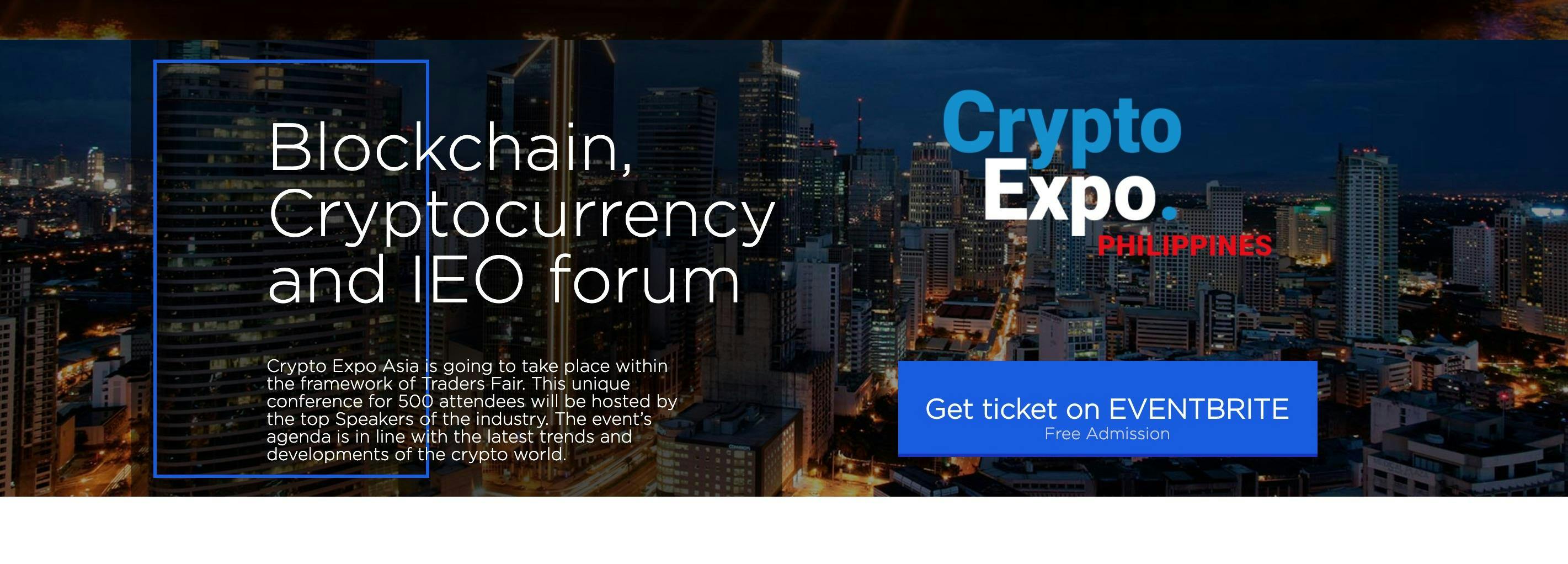 Crypto Expo Forum 2019 - Philippines