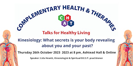 Kinesiology: What secrets is your body revealing  about you and your past? primary image