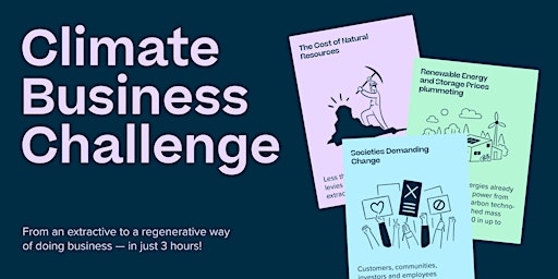 The Climate Business Challenge - your Climate Strategy in 3 hours  primärbild