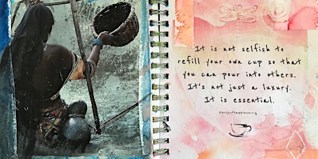 Poetry, Lyrics and Quotes OH MY! - an art journaling workshop
