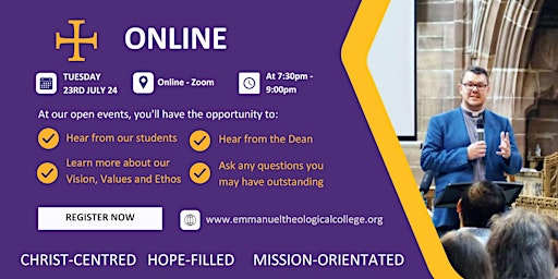 Online Open Evening - LLM/Reader Only primary image