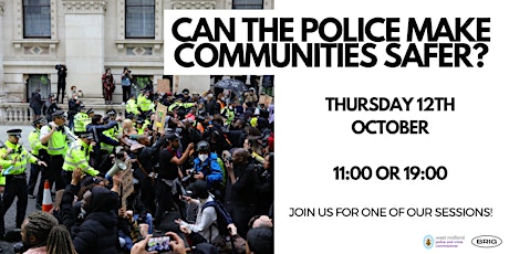 CAN THE POLICE MAKE COMMUNITIES SAFER? primary image