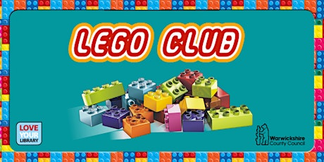 Lego Club at Alcester Library- Drop In, No Need to Book.