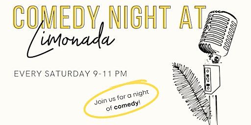 Comedy Night At Limonada Miami Beach  primärbild
