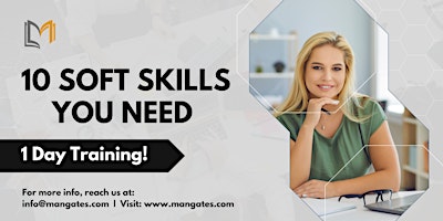 Imagem principal de 10 Soft Skills You Need 1 Day Training in Barrie
