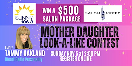 Mother Daughter Look-A-Like Contest at the CS Women's Expo 2023 primary image