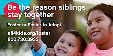 Become a Foster Parent - Start Now! primary image