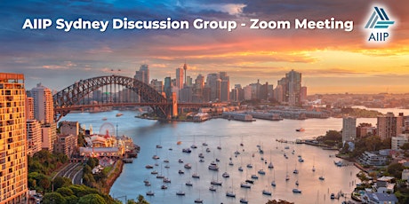 Sydney Discussion Group - 17 October 2023 - WEBINAR primary image