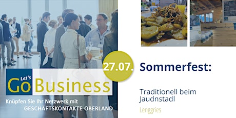 Hauptbild für GO Business Sommerfest