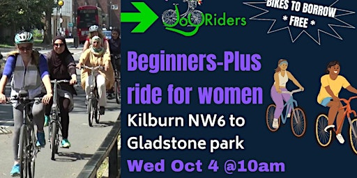 JoyRiders Beginners Plus Ride: South Kilburn to Gladstone Park primary image