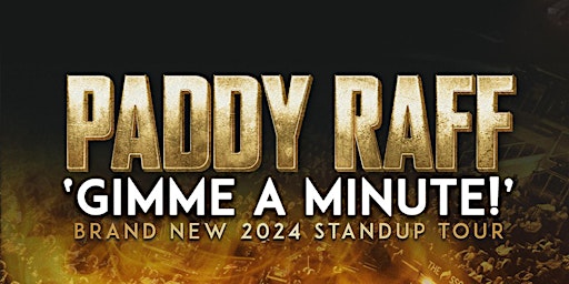 Hauptbild für The Elk Comedy Nights presents Paddy Raff