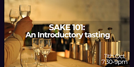 Sake 101: An Introductory Tasting primary image