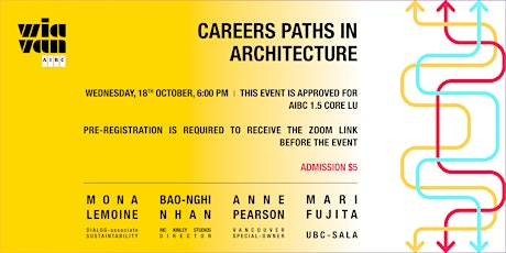 Imagen principal de WIA Vancouver: Career Paths in Architecture