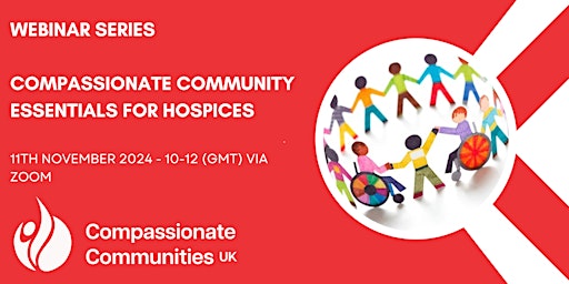 Imagem principal do evento Webinar Series - Compassionate Communities and Hospices