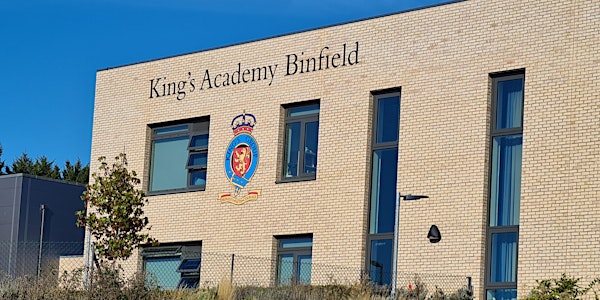 Kings Academy Binfield Open Evening  - Tuesday 7th November 2023 5.30pm-7pm