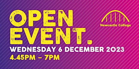 December Open Event primary image
