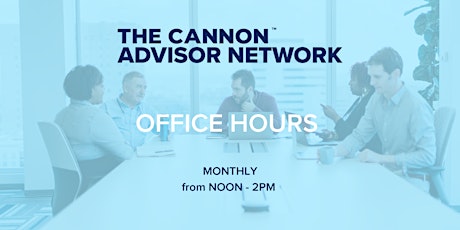 The Cannon Advisor Network Office Hours - April 2024