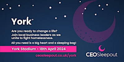 Immagine principale di CEO Sleepout York 