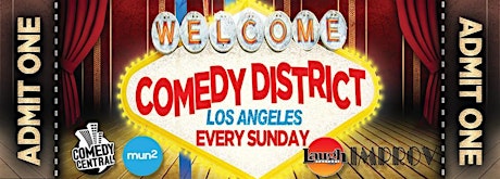 Comedy District LA Presents A Comedy Show To Honor Mom!! primary image