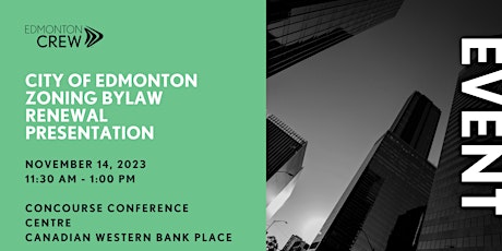 City of Edmonton Zoning Bylaw Renewal Presentation primary image