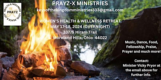 Primaire afbeelding van Women's Health & Wellness Retreat  Hiramhouse Camp Deadline to Pay 3/14/24