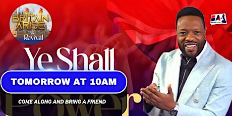 Imagem principal do evento Ye Shall Receive Power (A Prophetic and Healing Event) FREE